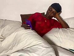 Black Banana Blowjob and Bathroom Assfucking Quickie