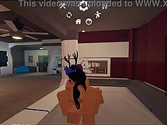 Bitch feels intense pleasure as she's bent over and fucked doggystyle by emo fan before creampie