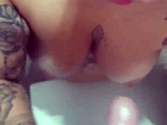 why did the fat husband make his wife kneel and suck his dick?