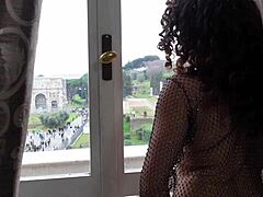 Double anal fisting lady ana in the colosseum