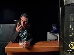 Fat Peruvian redhead milks with huge natural tits in cowgirl blowjob