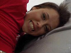 Teacher punishes busty student by fucking her ass hard and cumming inside pussy