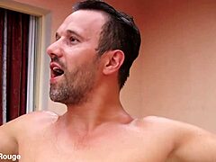 Blonde Jasmine Deepthroats Titus Outdoors in Panties