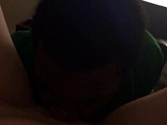 Skinny Girl's Pussy Trimmed In This Video Clip