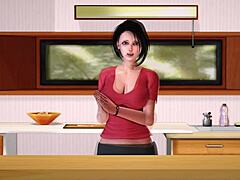 Asian Dancing Leads To Public Toilet Cunilingus