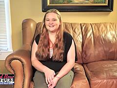 Smiling nympho rose swallows cum after ass eating.