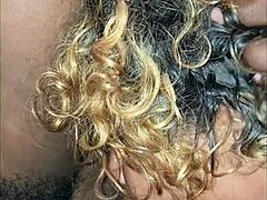 Fried homeless BBW robo fiend continues submissive blowjob and ass play in part 3.