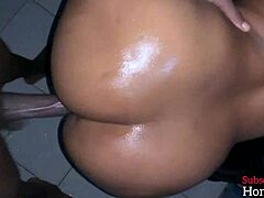 Curvy Girl Feels Deep in Stomach