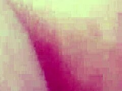 Brazilian woman enjoys blowjob and pussy play, squirting before taking cum on face.