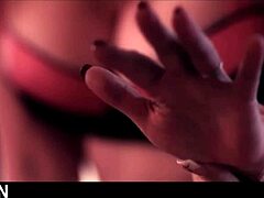 sensual lesbian moments with big tits milfs