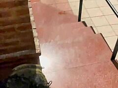 Argentinian teen swallows cum on Buenos Aires streets