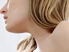 petite european babe teases with boobs and masturbates erotically for her admirer