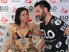 Colombian Babe Chats in Cute Casting Interview Before Spicy Room