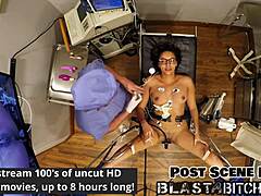 Doctor In Gloves And Latex Blasts Patient Rebel Wyatt's Natural Tits Pussy With Cum In Missionary Close Up