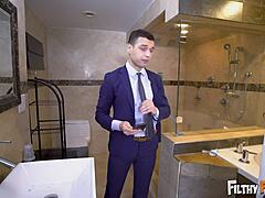 Kira Perez Enjoys Taboo Threesome With Step Dad And Step Brother