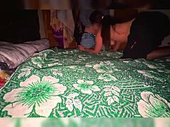 Chubby amateur mommy with big tits dives into mexican milf fetish homemade after drinks 😏🍹