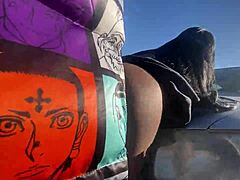 we're doing a quick fuck bent over in the car before class starts