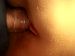 The lube makes her pussy feel good to fuck!