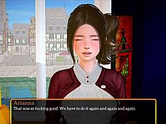 My new family plays erotic game with big tits and ass