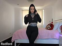 Two busty girls show off smoking hot bodies with tattoo brunette orgasm and black lesbian masturbation 🔥💦