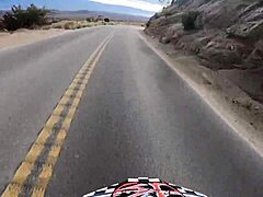 Descriptive downhill road cycling on Mt Whitney