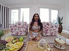 vrb trans busty brazilian shemale gives blowjob and bangs anal at retreat house p 3... 😈🍆