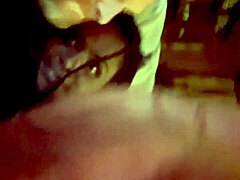 Amateur homemade late night early morning blowjob for neighbor white boy