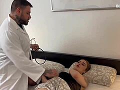 Feeling So Hot as Doctor Bangs Shy Young Lady During Her Exam