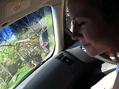 Watch Talia Palmer suck cock through gloryhole with facial cumshot.