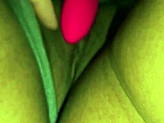 gray panties on this wet latina milf, wanna see her tight pussy covered in cum?