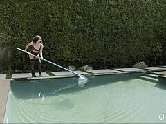 intense anal cumshot for liv after deepthroat