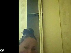 Mature MILF cougar fucks big black cock to music