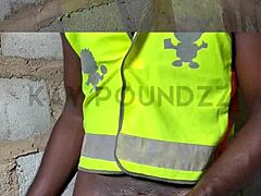 Exhibitionist Jerks Off Huge Cock In Public, Leading To Intense Cumshot