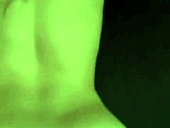 fucking girlfriend doggystyle, cums on monster cock