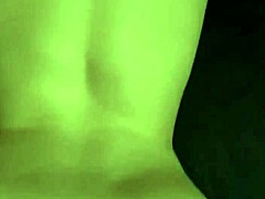 fucking girlfriend doggystyle, cums on monster cock