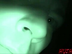 busty audrey shows off skills sucking huge cock, fucking sideways, spitting, kissing, getting facial