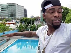 Horny Kaden Kole Rides Rome Major's Massive Black Cock with Deepthroat and Cumshot