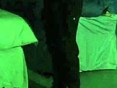 British femdoms cocksucking sub in group