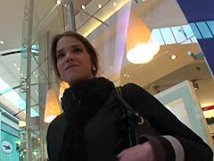 Intense fucking in the mall baths with a whore