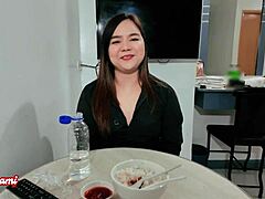 Hotel Waitress Delivers Extra