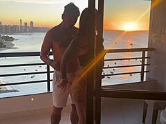 日落时爽操真美味 - 女上位！