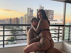 日落时爽操真美味 - 女上位！