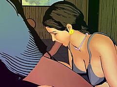 Step-Son Caught Step-Mother Masturbating In Bathroom