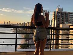 日落时爽操真美味 - 女上位！