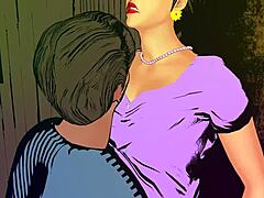 Step-Son Caught Step-Mother Masturbating In Bathroom