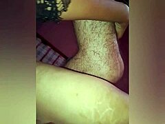 i allowed my slave to lick my legs and then accept his hard member