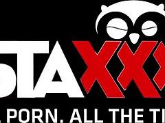 busty teen 18+ katarina muti stretches her ass out with a big dick