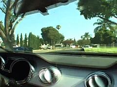 intriguing encounter with a brunette girl in an intimate bedroom setting