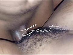 check out this juicy hairy pussy getting ripped and dripping in missionary! 😍🔥