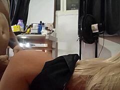 stepdaughter masturbates and gets punished with toy